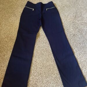 New York & Company Navy Straight Leg Pants